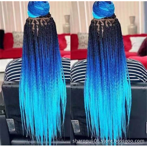 synthetic hair extension ombre jumbo braiding crochet hair braid